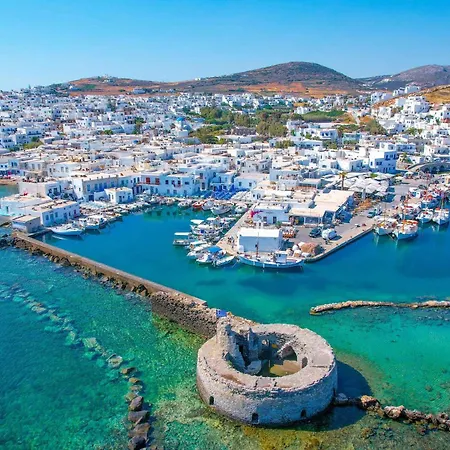 Naxos Superior Double Balcony 200m From St, George Views Saint George 别墅 Naxos City